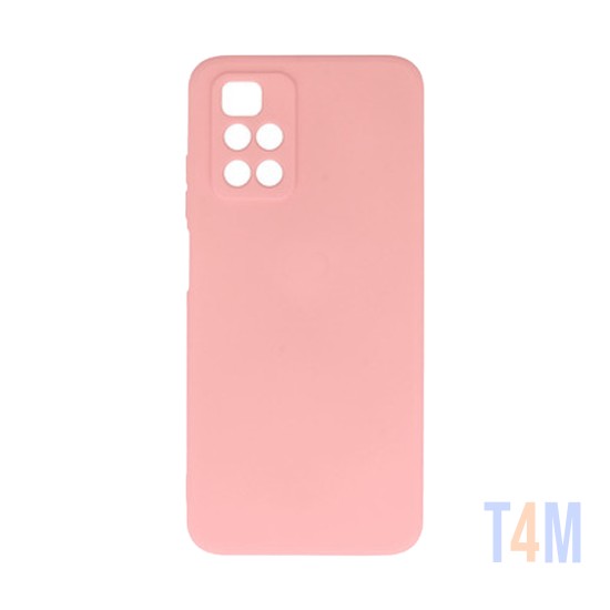 Capa de Silicone para Xiaomi Redmi 10 Rosa